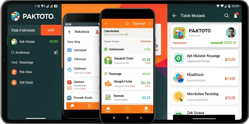 Tampilan antarmuka PAKTOTO yang user-friendly untuk cek mutasi keuangan.