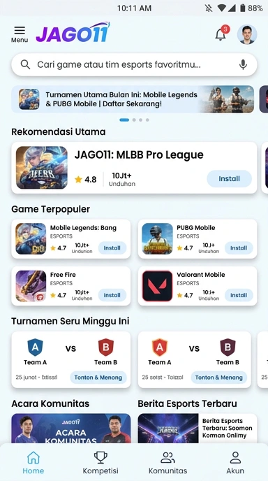 Jago11 | Indeks Aplikasi Populer & Kanal Uji Terpercaya
